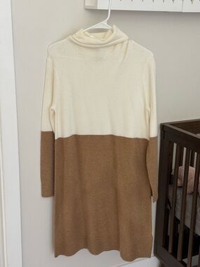 J. Crew Ivory Turtleneck Sweater